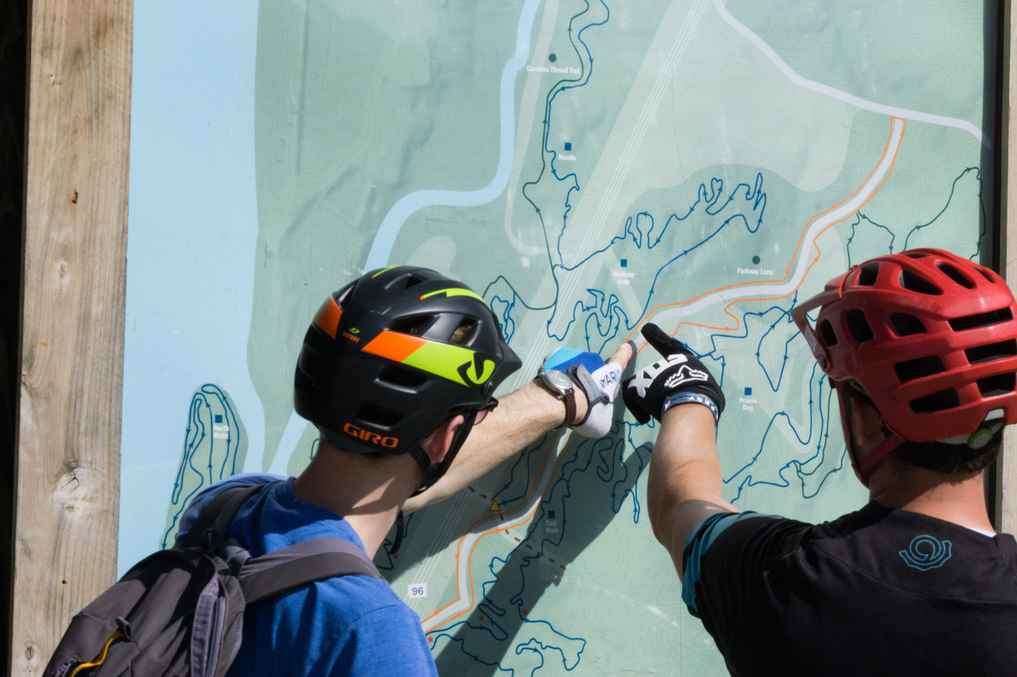 Item, Programing, Trail Center, USNWC, festival, sinage, trail map, tuck fest