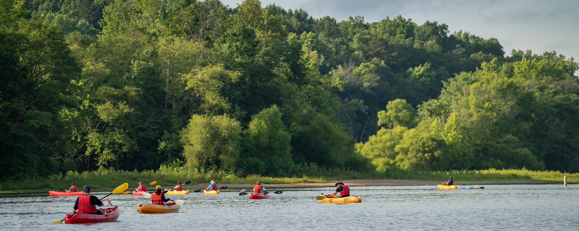 Flatwater Kayking header