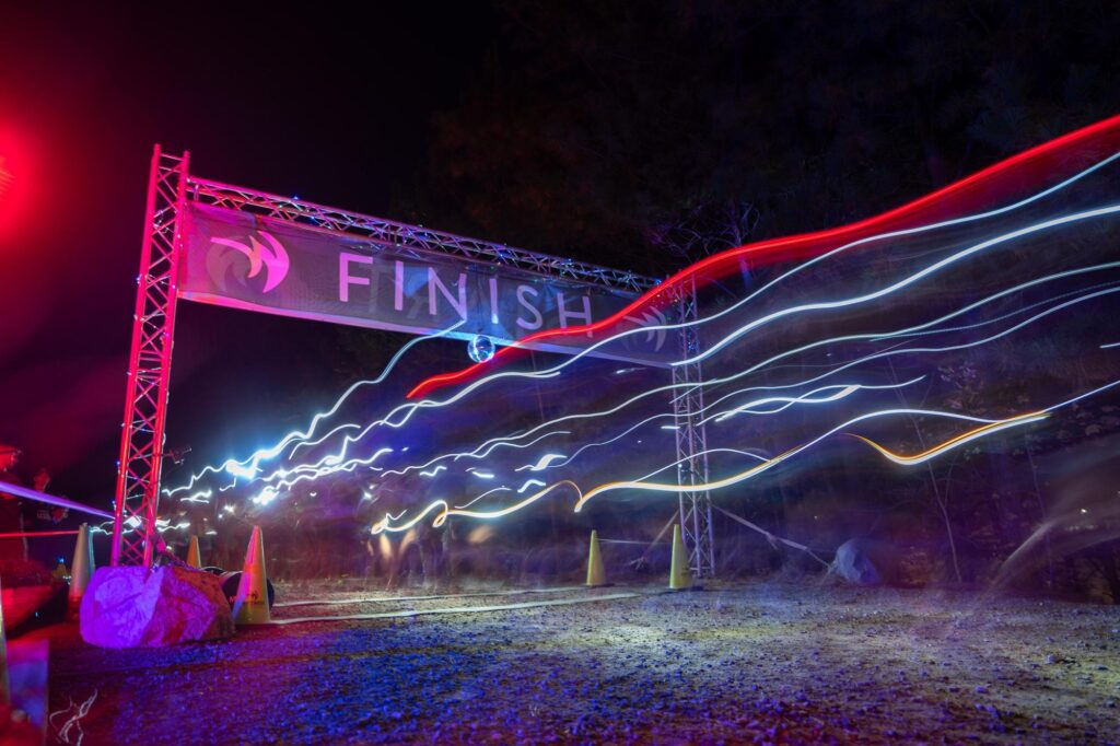 Shot in the Dark Charlotte, Night Trail Race