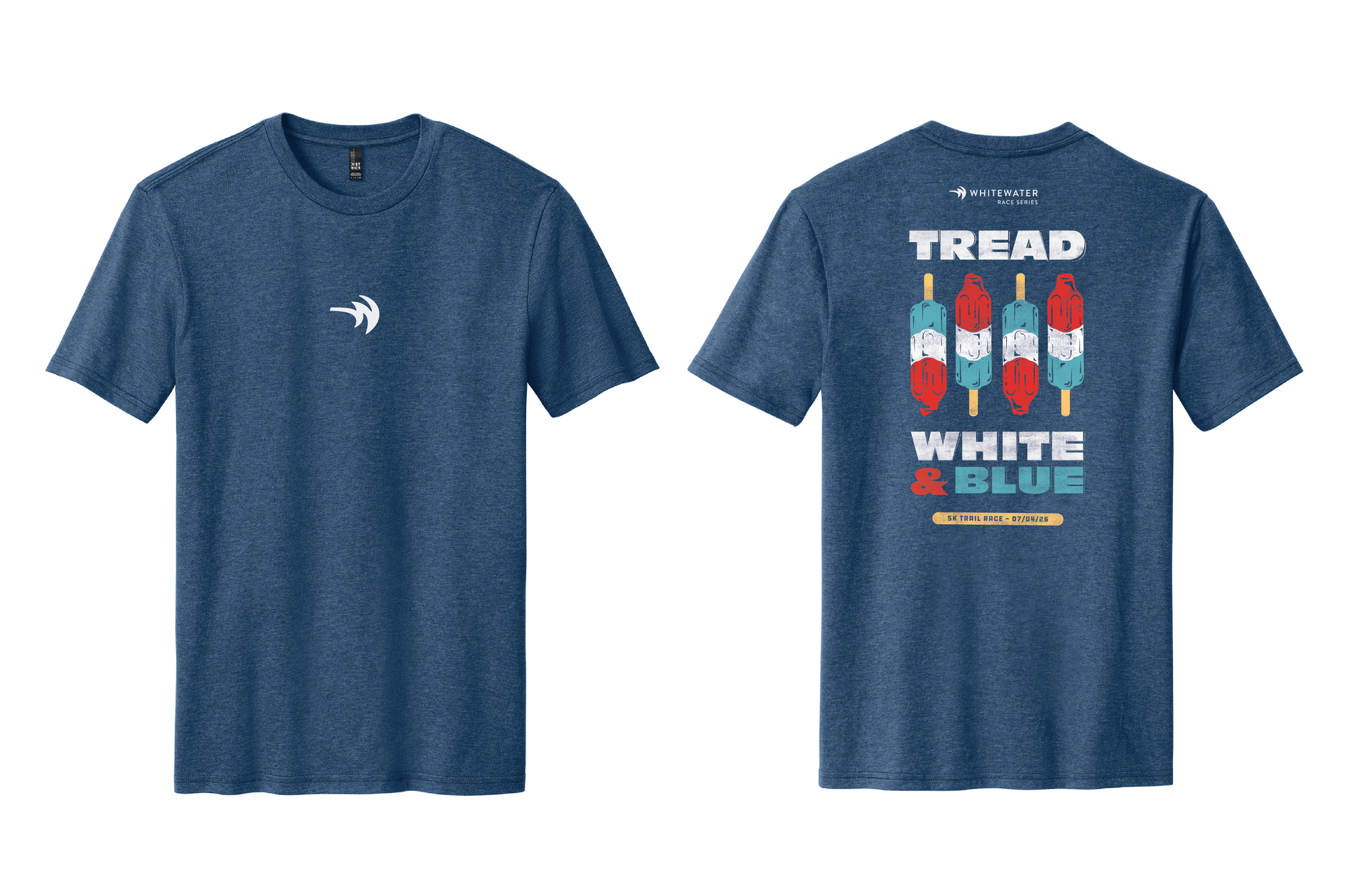 2026_TREAD_WHITE_BLUE_TRAIL_RACE_Tshirt_Mechanical