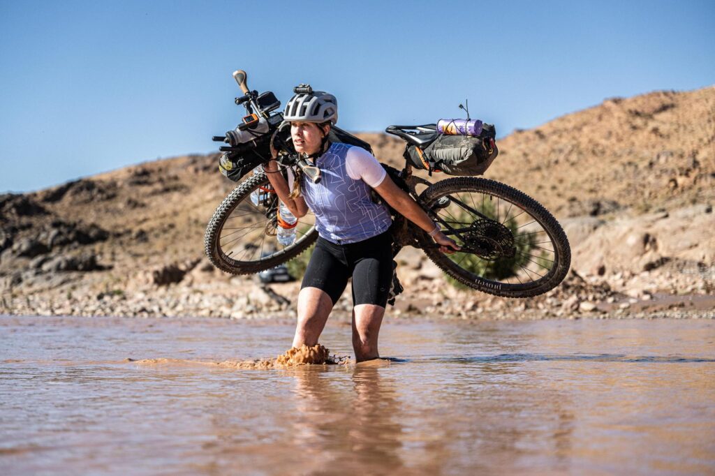 Cynthia Frazier - Atlas Mountain Cycling Race