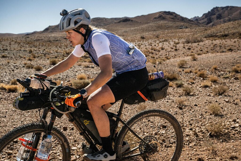 Cynthia Frazier - Atlas Mountain Cycling Race