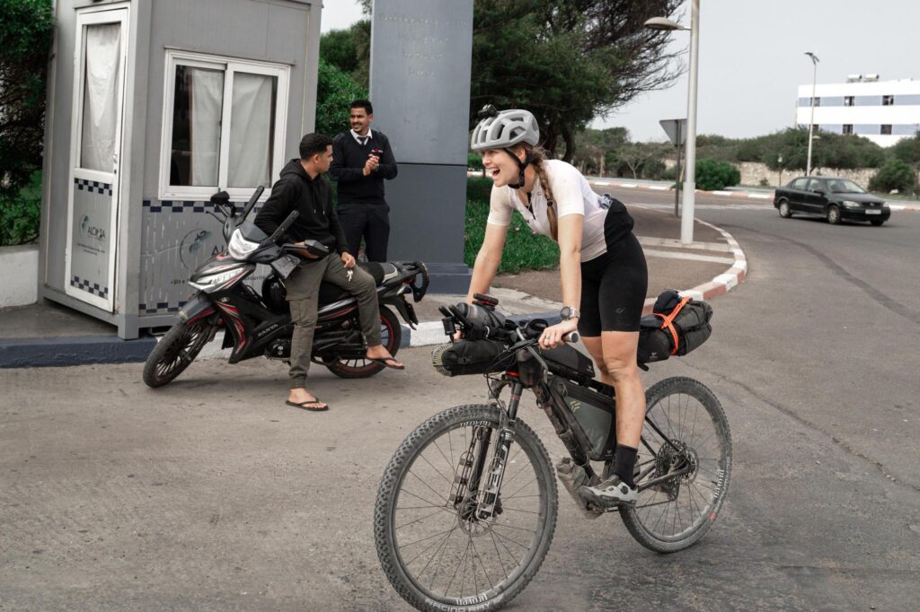 Cynthia Frazier - Atlas Mountain Cycling Race
