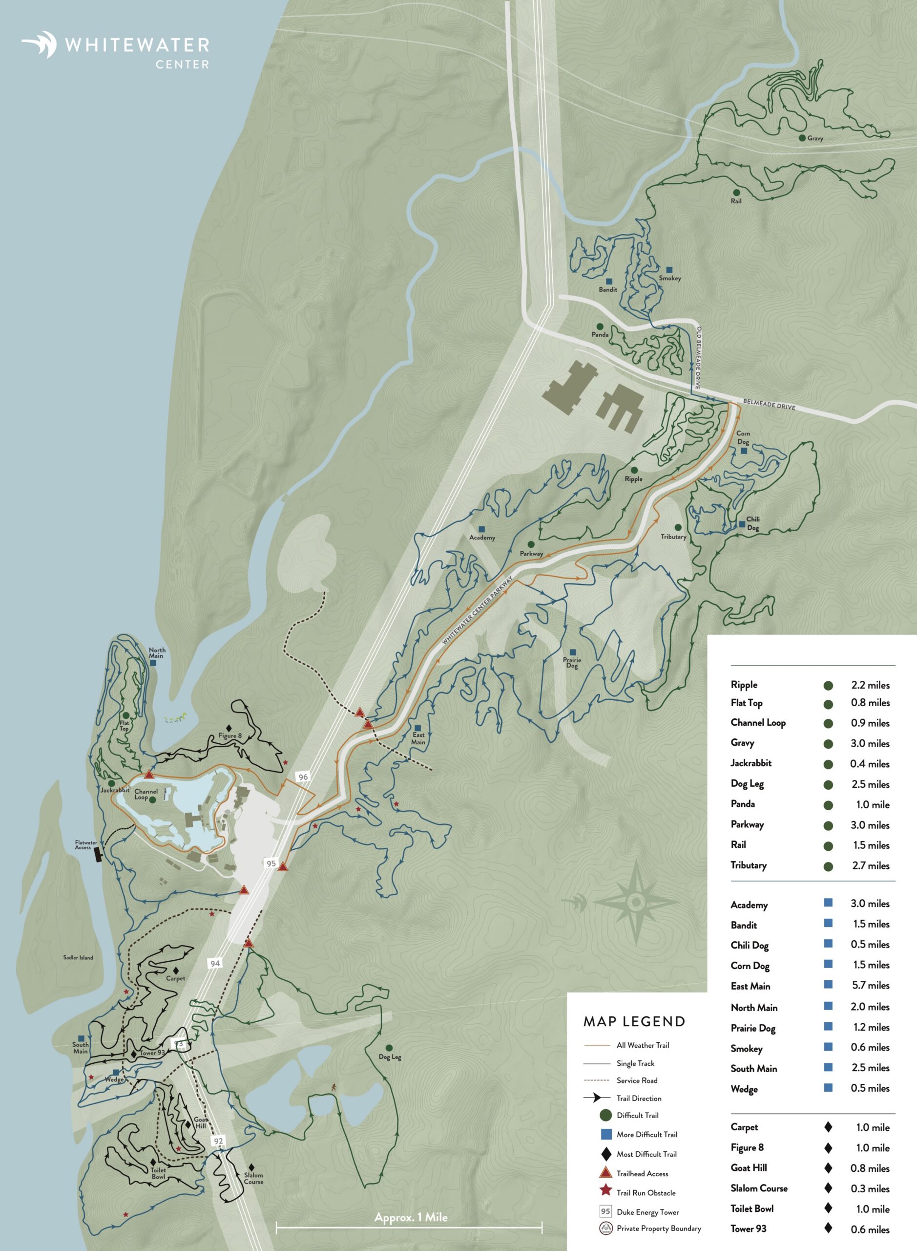 USNWC Trail Map_New Trail V6