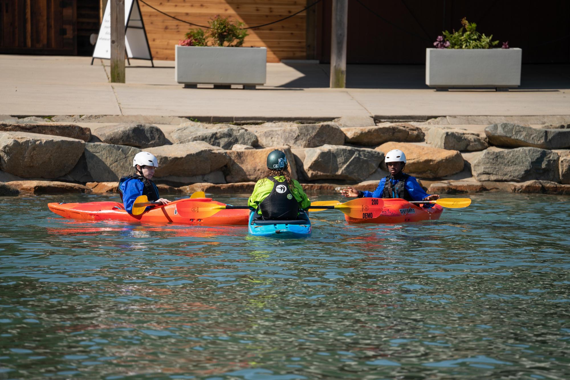 whitewater kayak camp