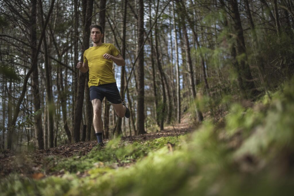 Trail running in the Pisgah National Forest