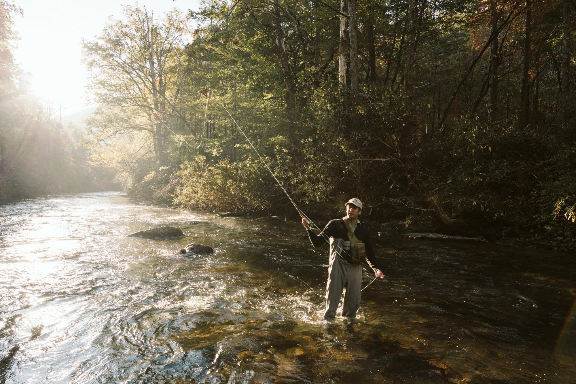 Fly Fishing in Pisgah National Forest
