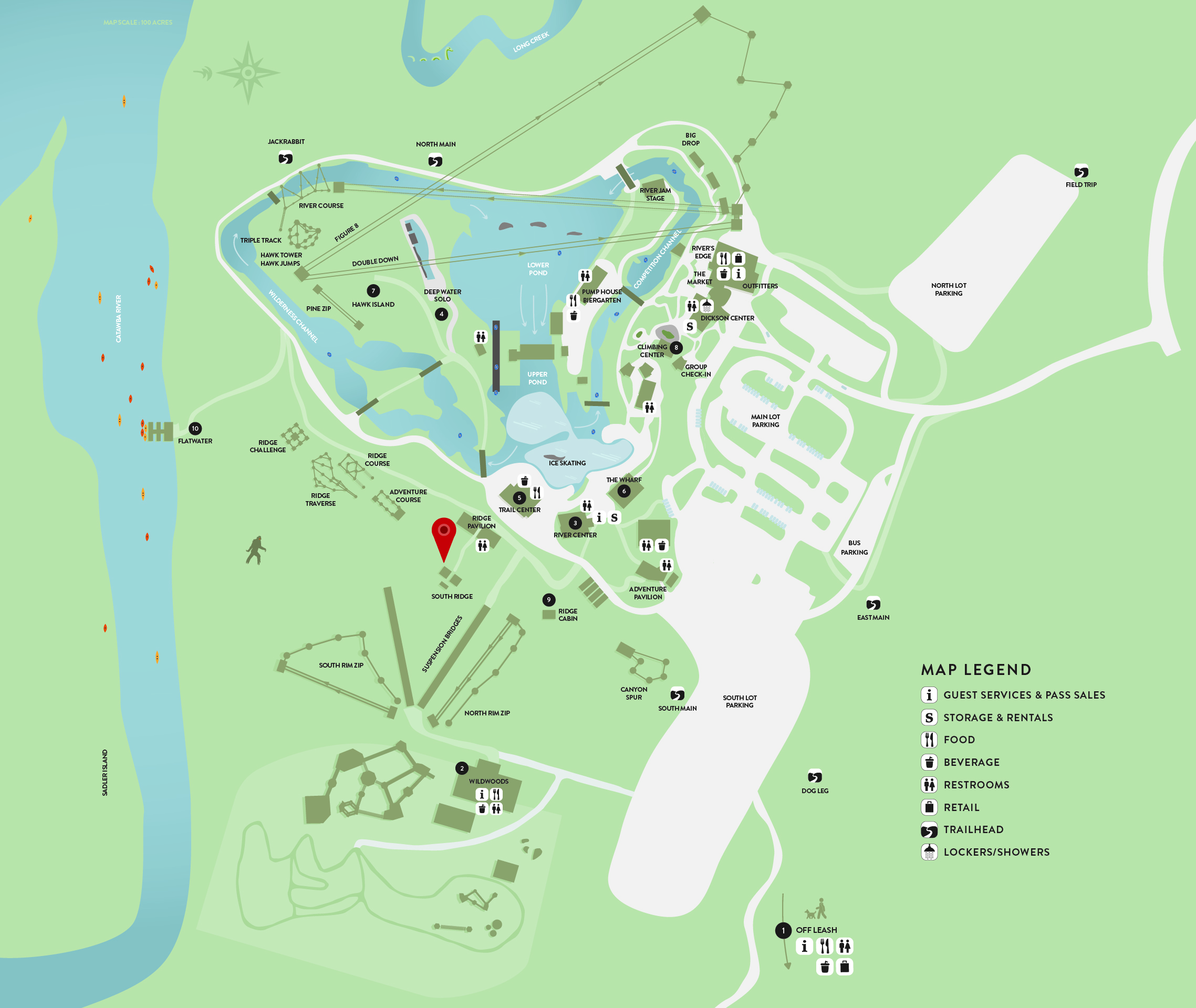 South Ridge Map