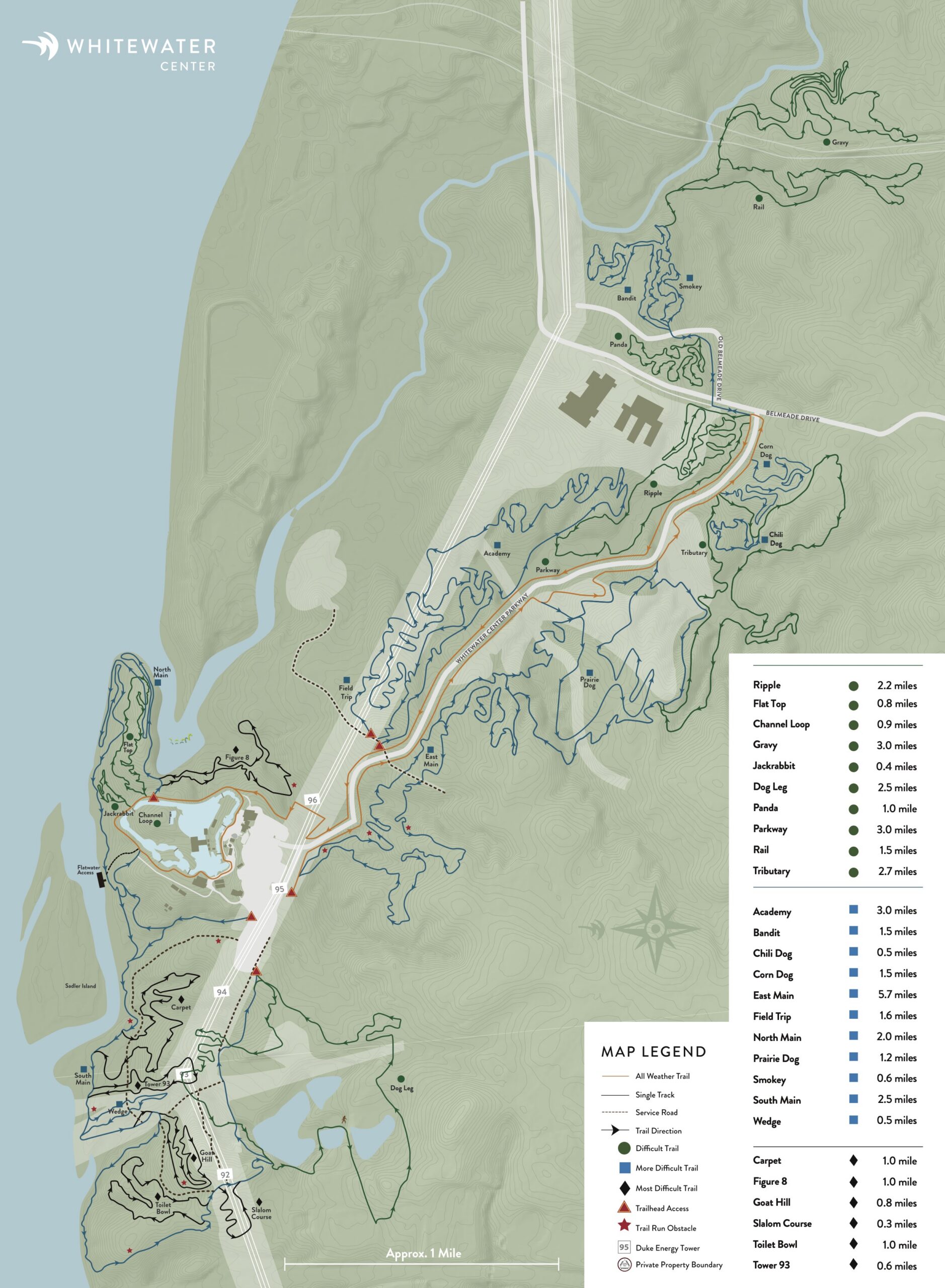 USNWC Trail Map_New Trail V5